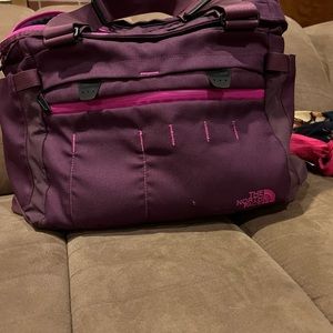 North Face duffel bag